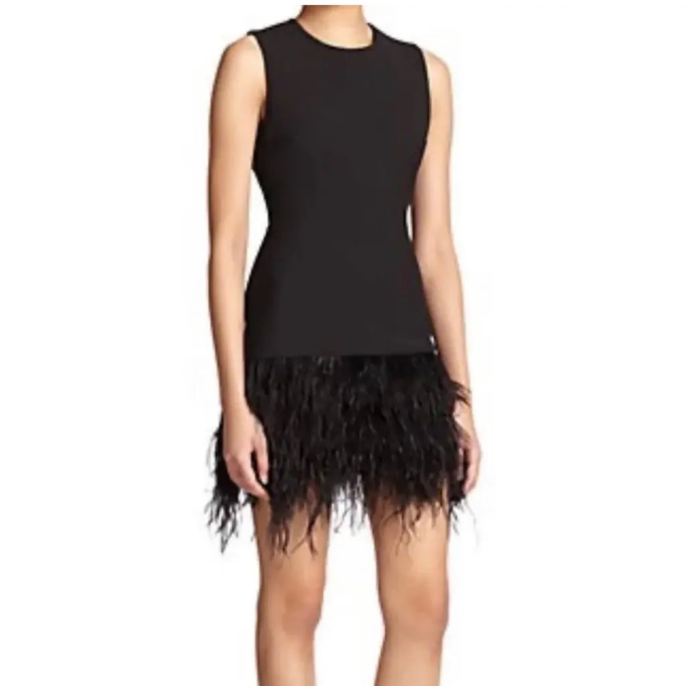 Elizabeth & James Feather dress